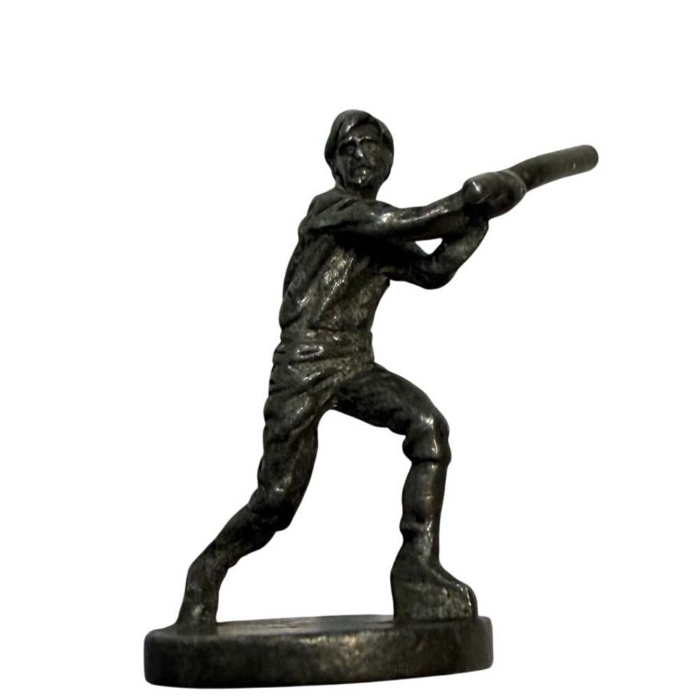 Vintage Miniature Metal Toy Soldier Rifleman Figurine Pewter